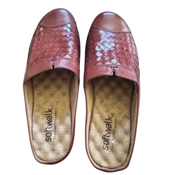 Softwalk San Marcos Mule Rust - Picture 2 of 9